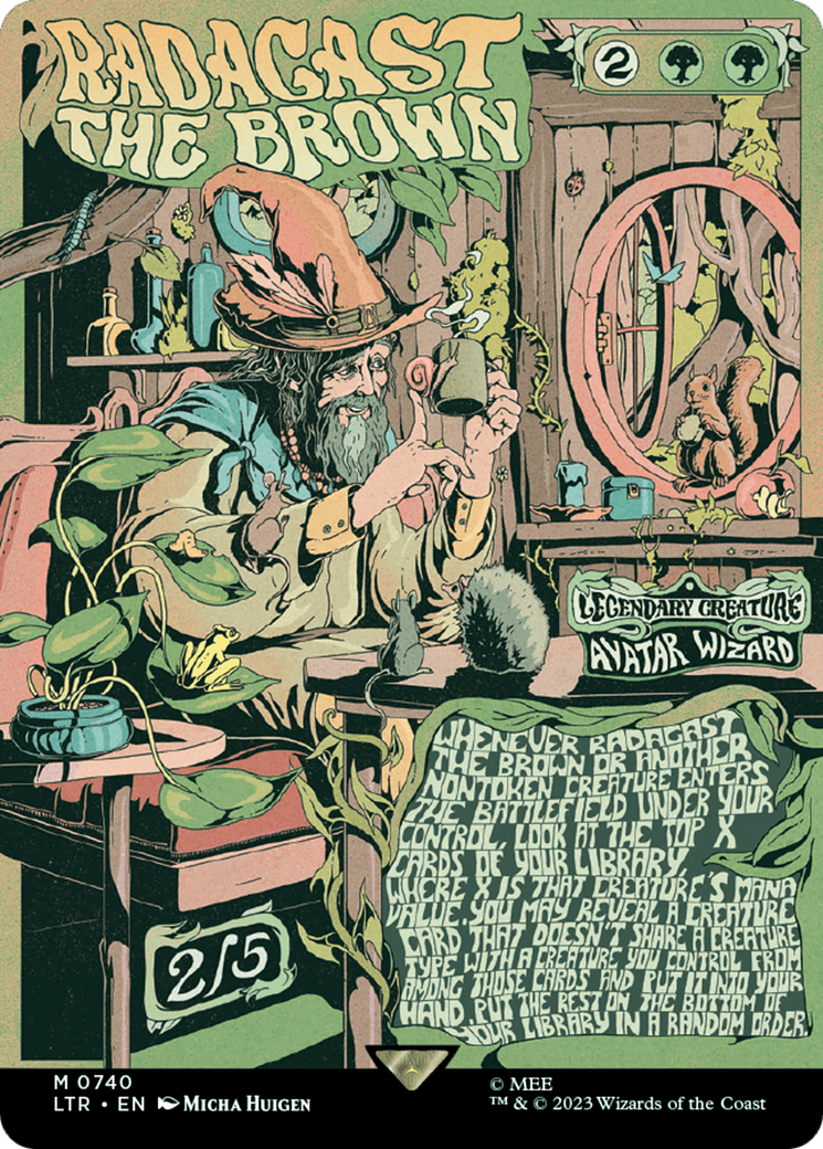 Radagast the Brown (Borderless Poster) [The Lord of the Rings: Tales of Middle-Earth] | Webway Games