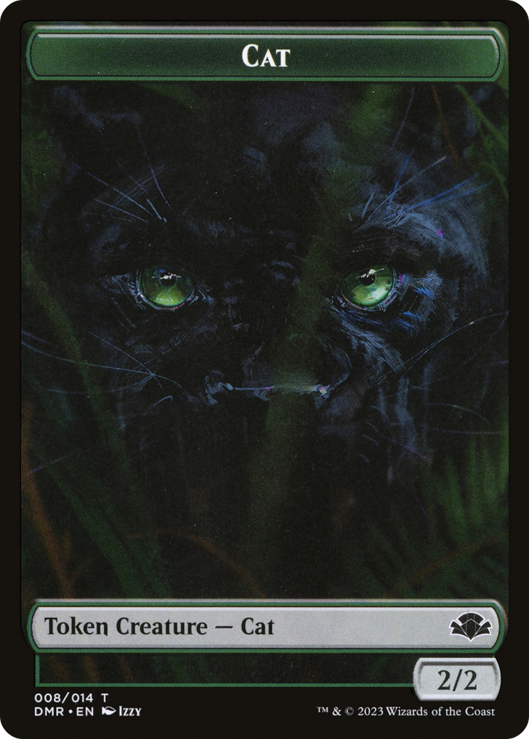 Cat Token (008) [Dominaria Remastered Tokens] | Webway Games