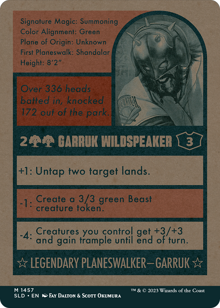 Garruk Wildspeaker [Secret Lair Drop Series] | Webway Games
