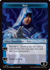 Illusion // Jace Double-Sided Token [Reality Fracture Tokens] | Webway Games