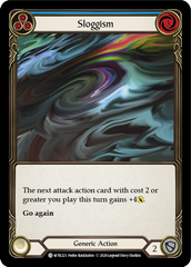 Sloggism (Blue) [U-WTR223] (Welcome to Rathe Unlimited)  Unlimited Rainbow Foil | Webway Games