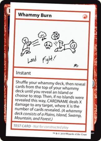 Whammy Burn (2021 Edition) [Mystery Booster Playtest Cards] | Webway Games