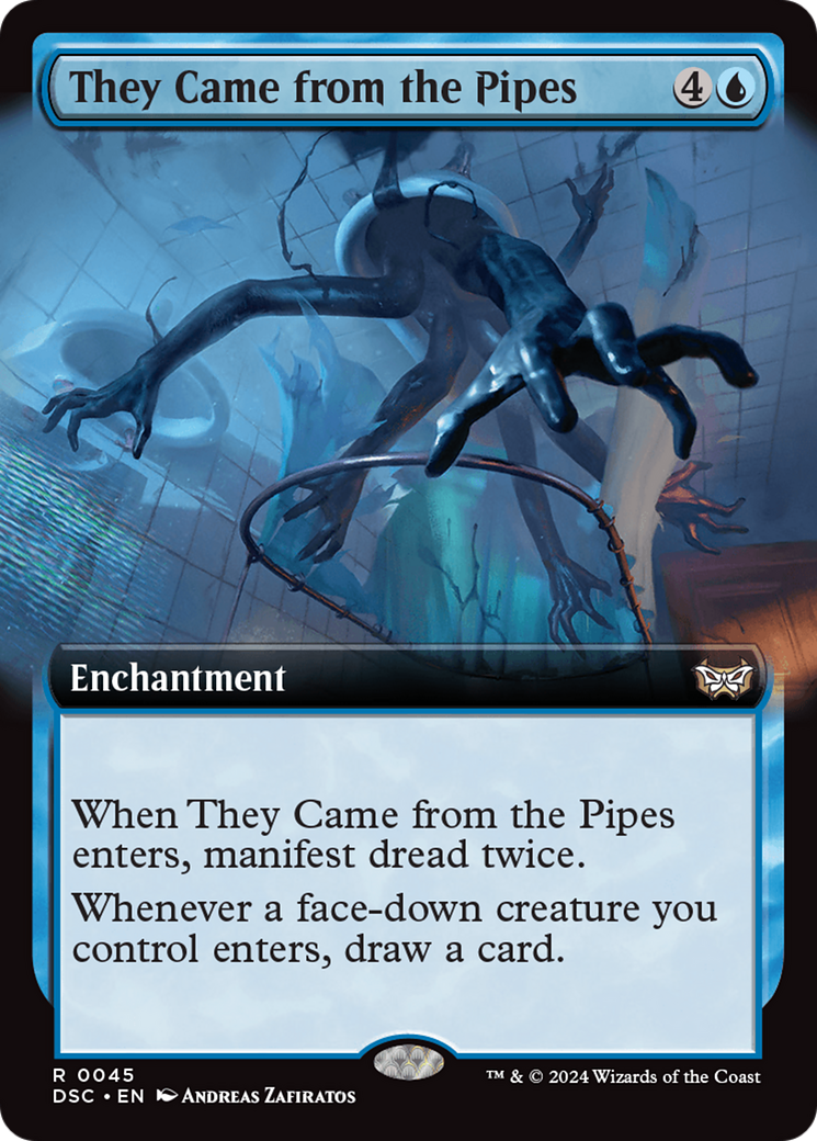 They Came from the Pipes (Extended Art) [Duskmourn: House of Horror Commander] | Webway Games
