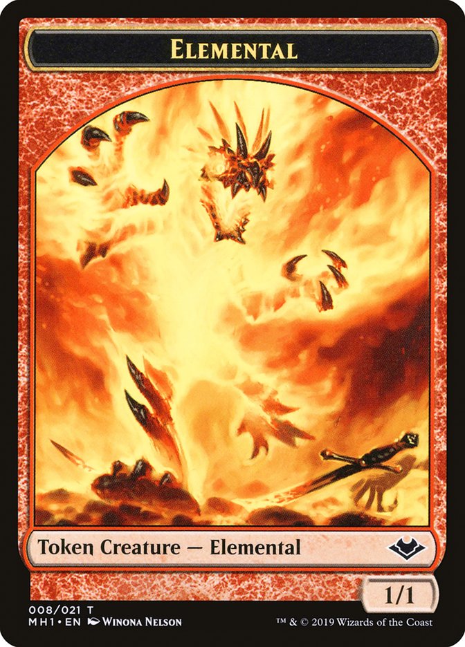 Elemental Token (008/021) [Modern Horizons Tokens] | Webway Games