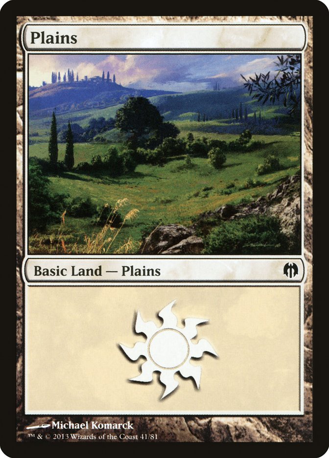 Plains (41) [Duel Decks: Heroes vs. Monsters] | Webway Games