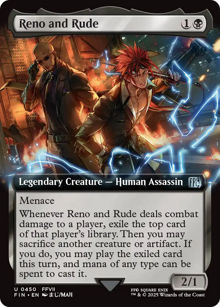 Reno and Rude (Extended Art) [FINAL FANTASY] | Webway Games