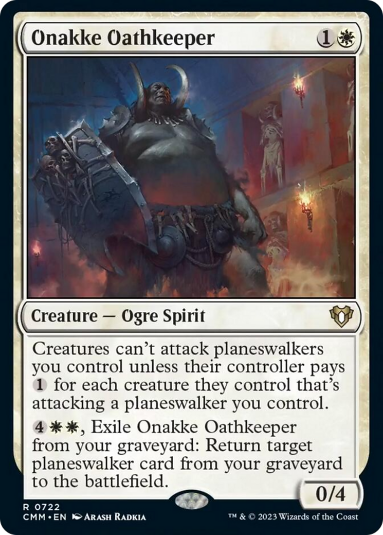 Onakke Oathkeeper [Commander Masters] | Webway Games