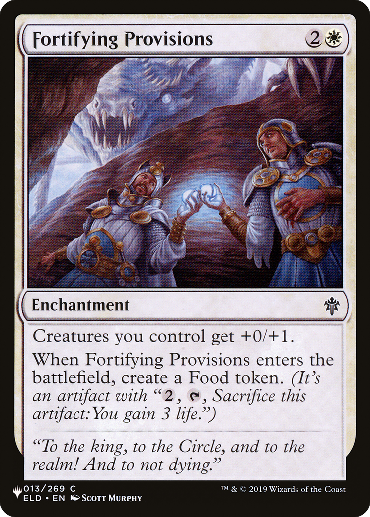 Fortifying Provisions [The List] | Webway Games