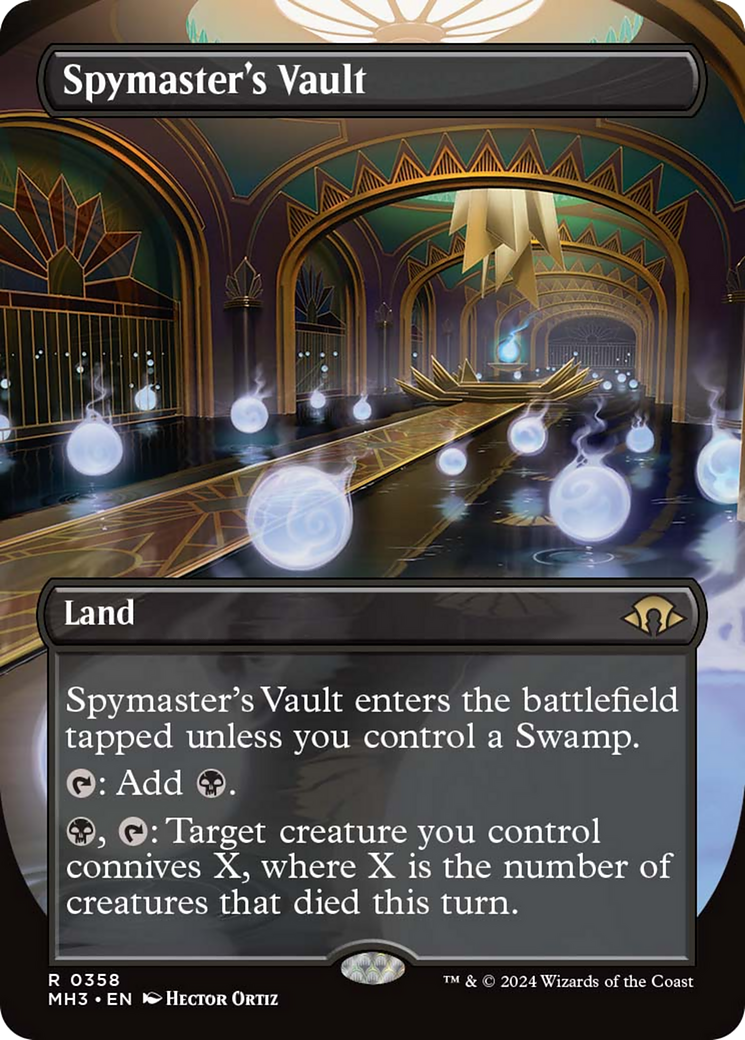 Spymaster's Vault (Borderless) [Modern Horizons 3] | Webway Games
