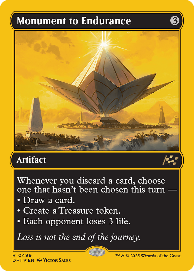 Monument to Endurance (First-Place Foil) [Aetherdrift] | Webway Games