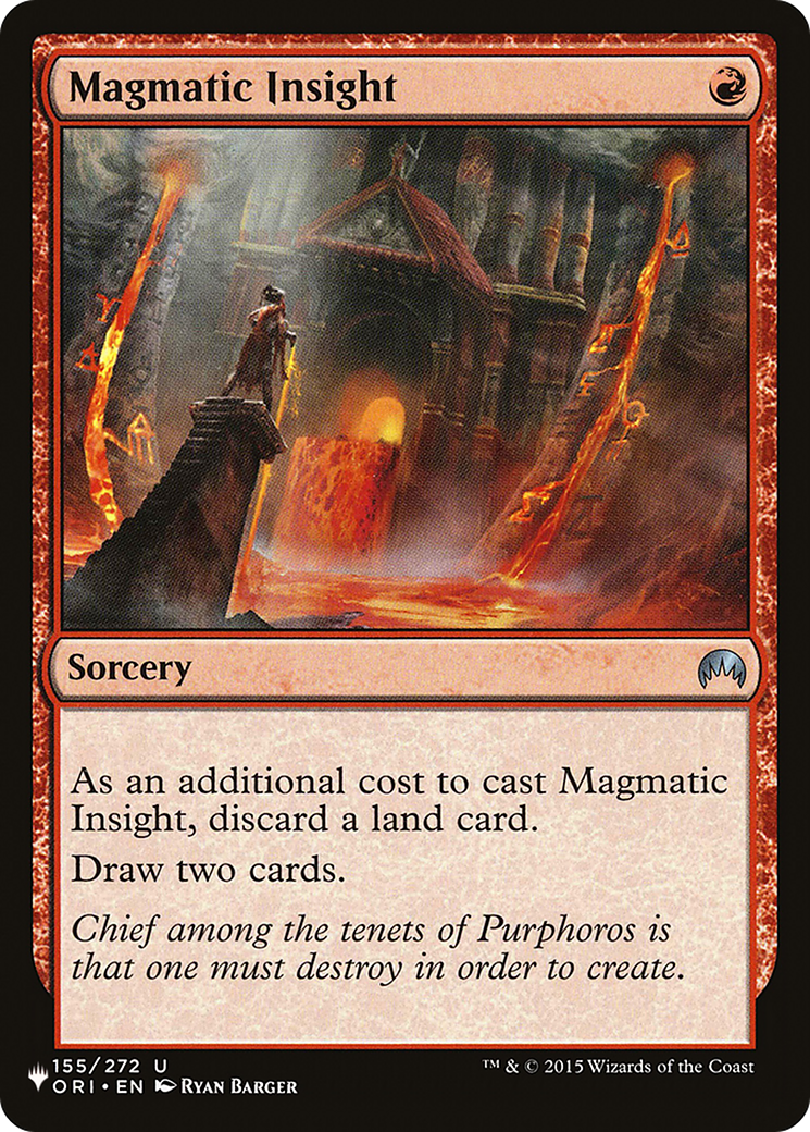 Magmatic Insight [The List] | Webway Games