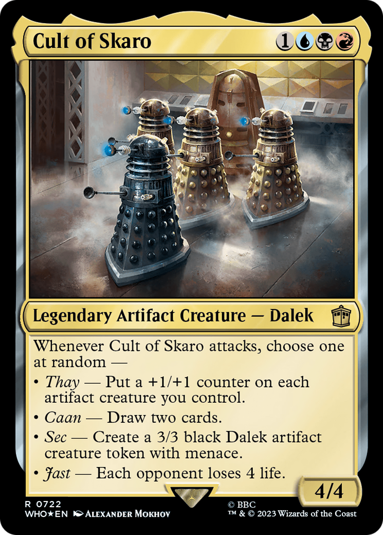 Cult of Skaro (Surge Foil) [Doctor Who] | Webway Games