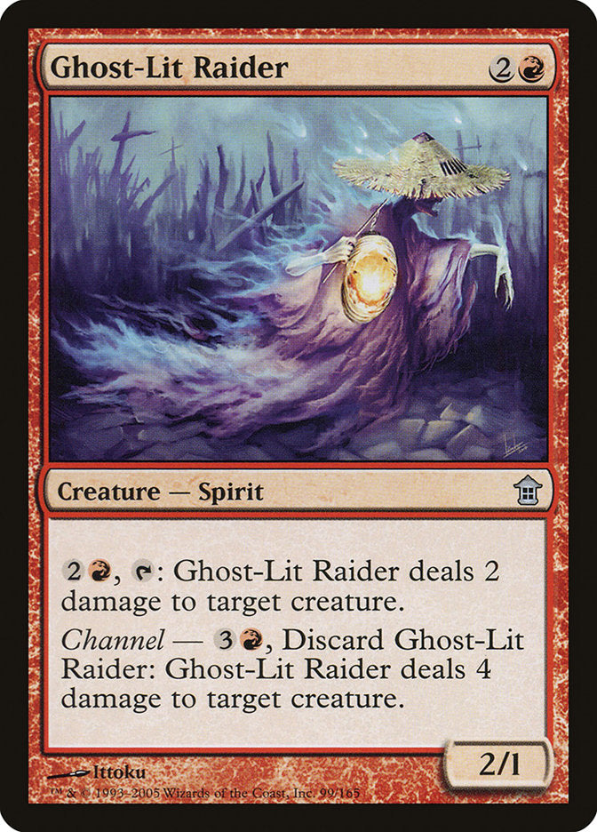 Ghost-Lit Raider [Saviors of Kamigawa] | Webway Games