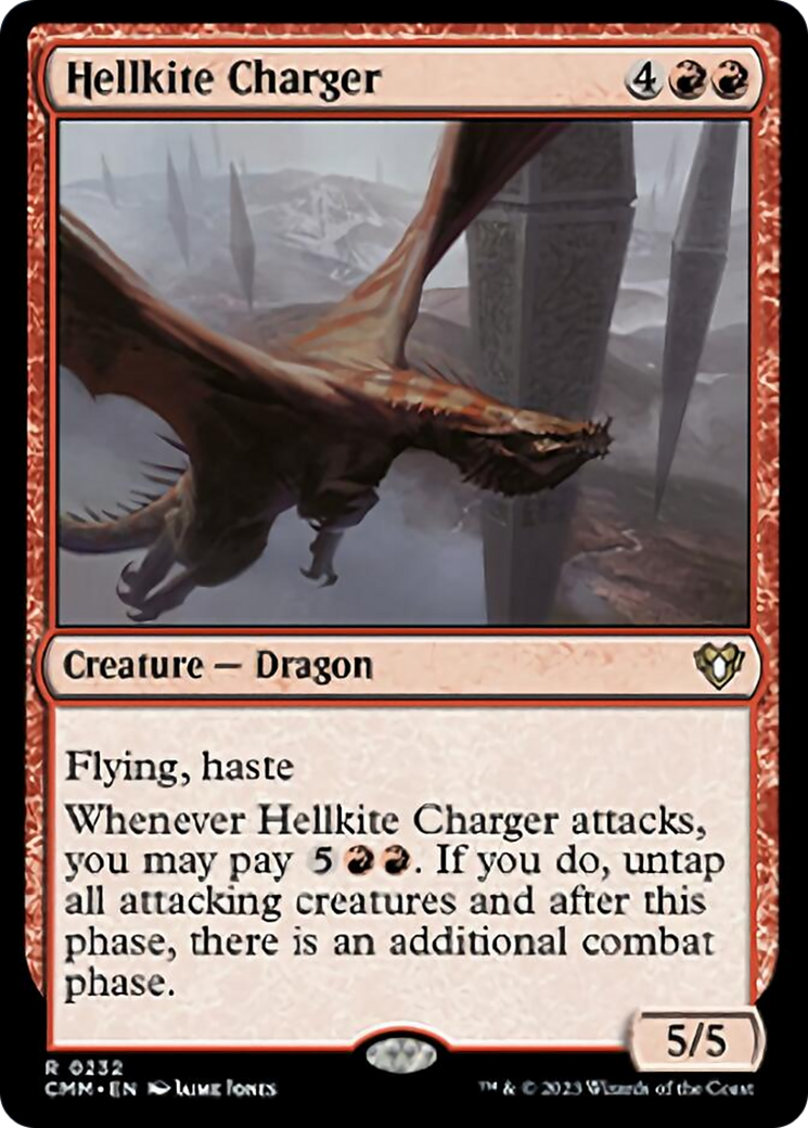 Hellkite Charger [Commander Masters] | Webway Games