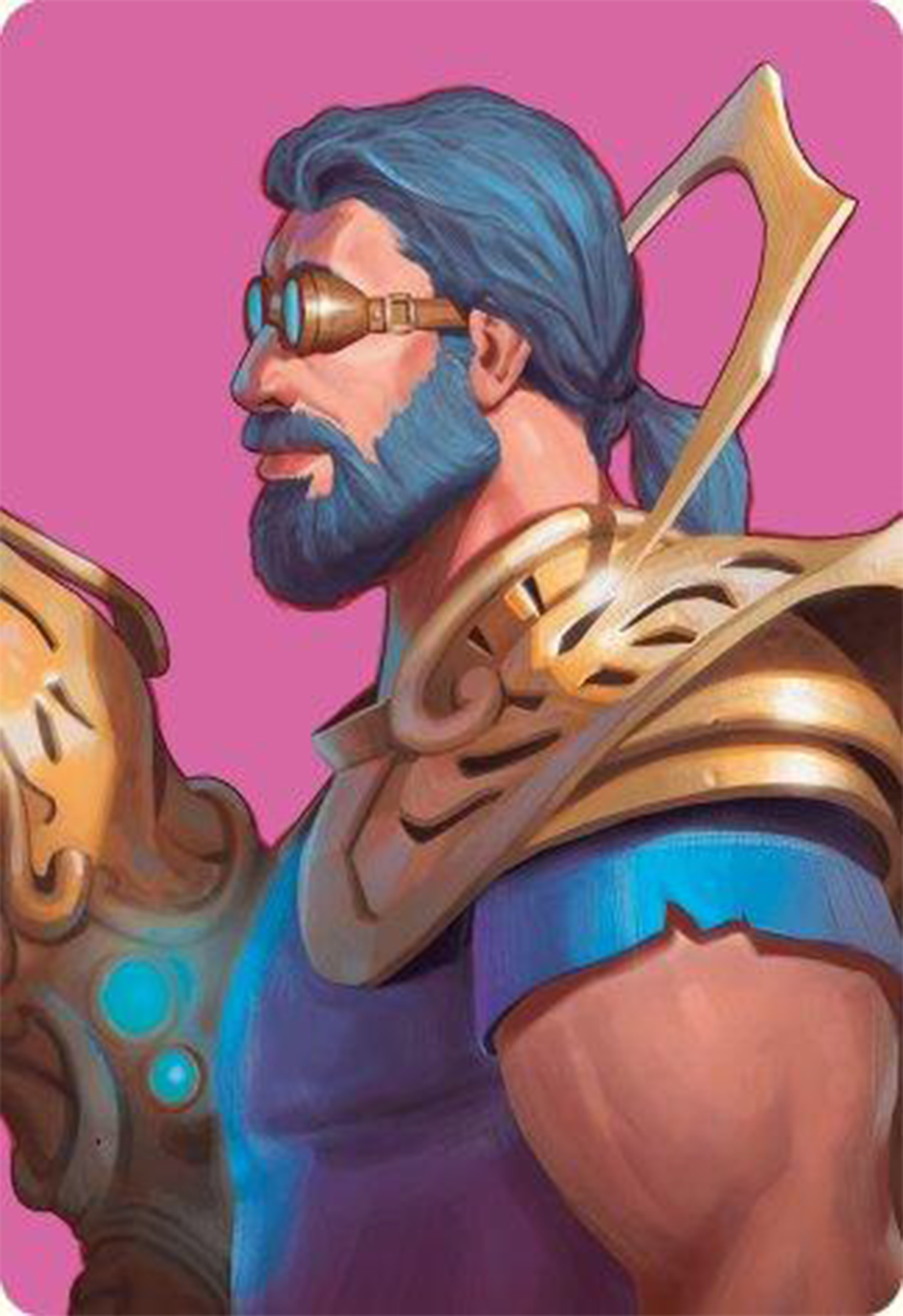 Satya, Aetherflux Genius Art Card [Modern Horizons 3 Art Series] | Webway Games