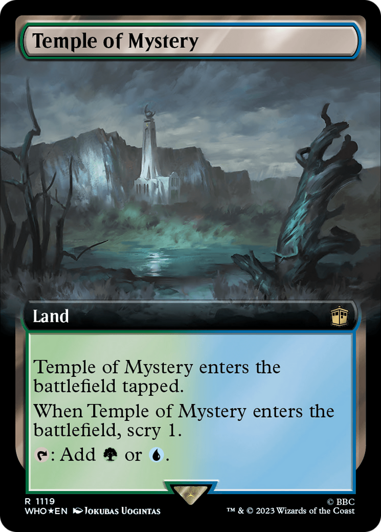 Temple of Mystery (Extended Art) (Surge Foil) [Doctor Who] | Webway Games