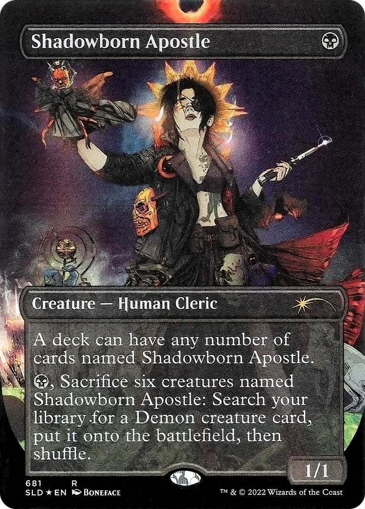 Shadowborn Apostle (681) (Borderless) [Secret Lair Drop Promos] | Webway Games
