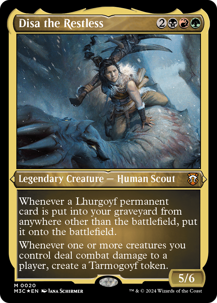 Disa the Restless (Foil Etched) [Modern Horizons 3 Commander] | Webway Games