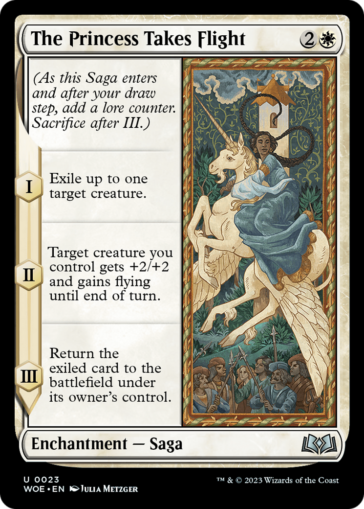 The Princess Takes Flight [Wilds of Eldraine] | Webway Games