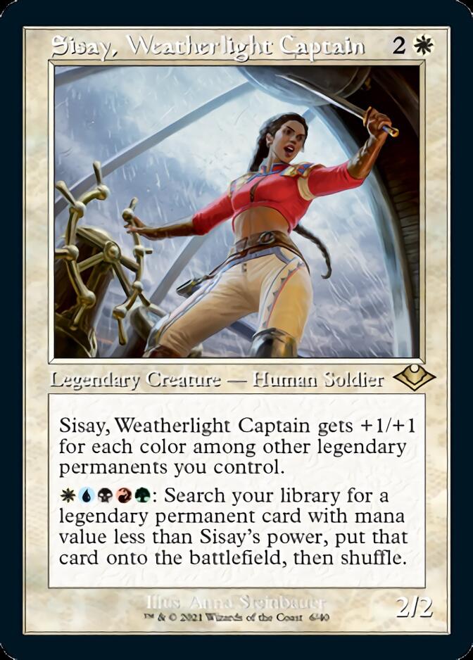 Sisay, Weatherlight Captain (Retro) [Modern Horizons] | Webway Games