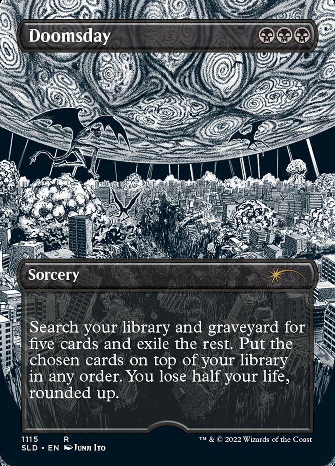 Doomsday (Borderless Etched Foil) [Secret Lair Drop Series] | Webway Games