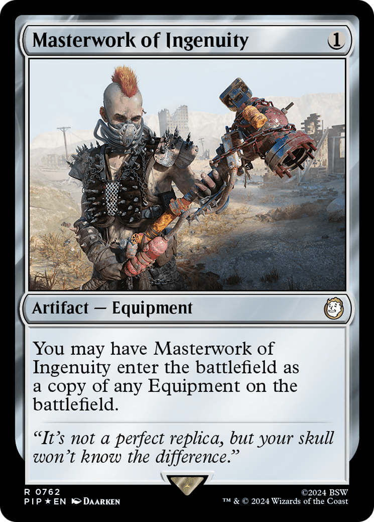 Masterwork of Ingenuity (Surge Foil) [Fallout] | Webway Games