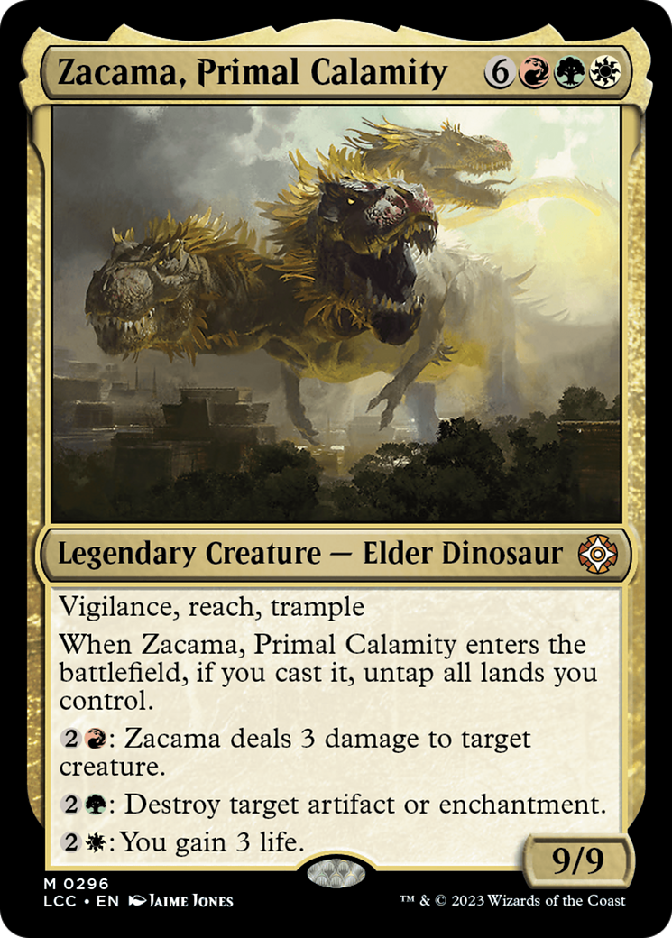 Zacama, Primal Calamity [The Lost Caverns of Ixalan Commander] | Webway Games