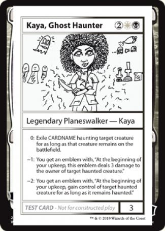 Kaya, Ghost Haunter (2021 Edition) [Mystery Booster Playtest Cards] | Webway Games