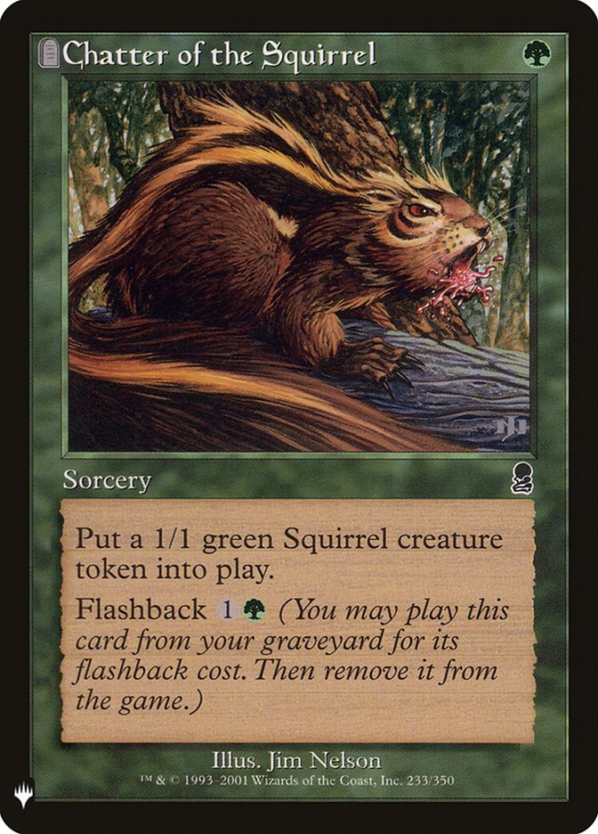 Chatter of the Squirrel [Mystery Booster] | Webway Games