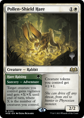 Pollen-Shield Hare // Hare Raising (Promo Pack) [Wilds of Eldraine Promos] | Webway Games