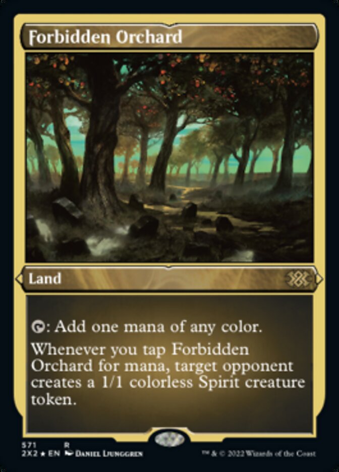 Forbidden Orchard (Foil Etched) [Double Masters 2022] | Webway Games