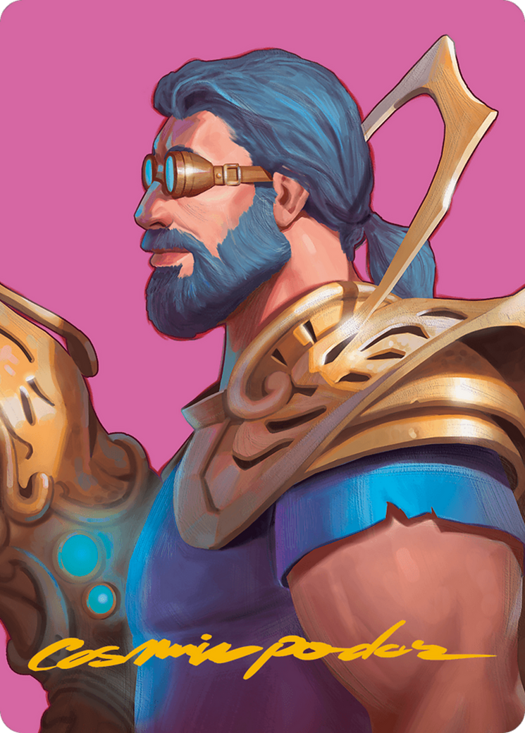 Satya, Aetherflux Genius Art Card (Gold-Stamped Signature) [Modern Horizons 3 Art Series] | Webway Games