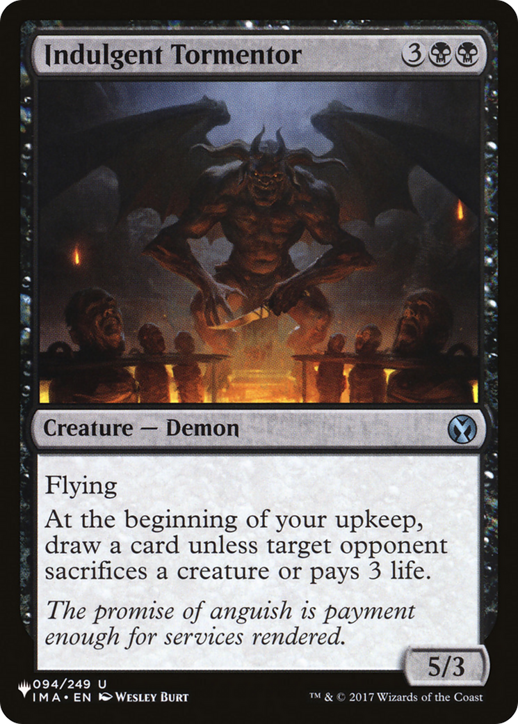 Indulgent Tormentor [The List] | Webway Games