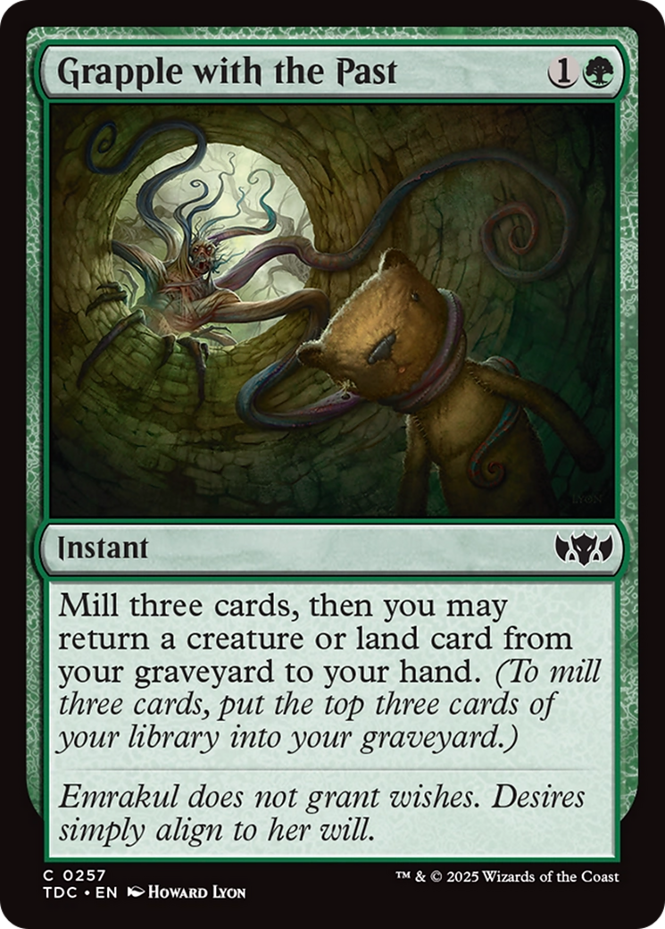 Grapple with the Past [Tarkir: Dragonstorm Commander] | Webway Games