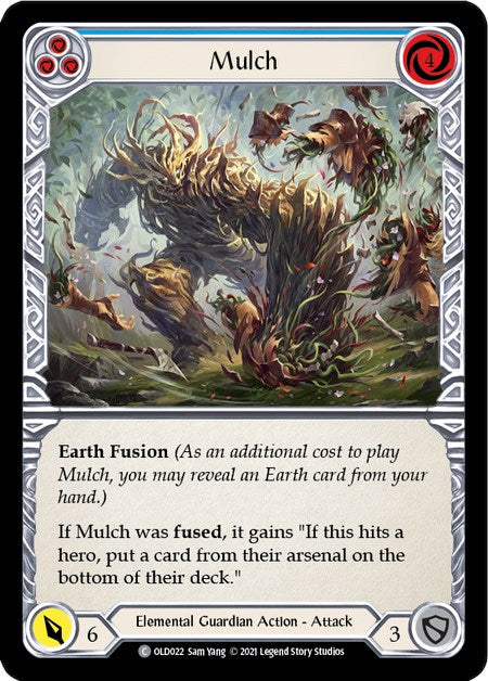 Mulch (Blue) [OLD022] (Tales of Aria Oldhim Blitz Deck)  1st Edition Normal | Webway Games