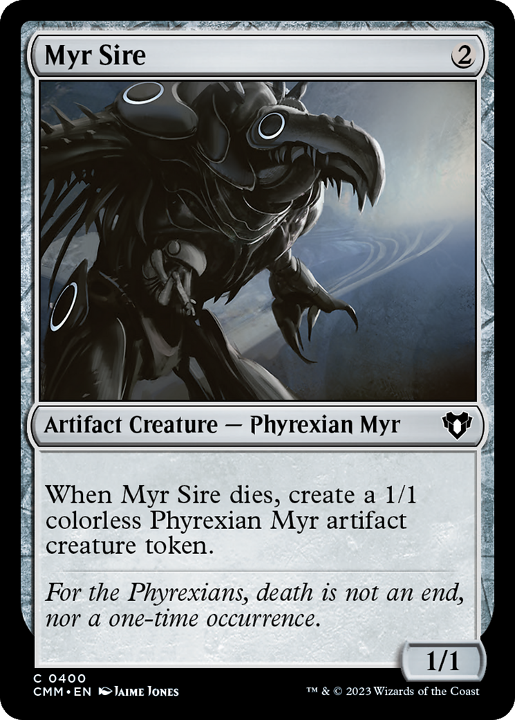 Myr Sire [Commander Masters] | Webway Games