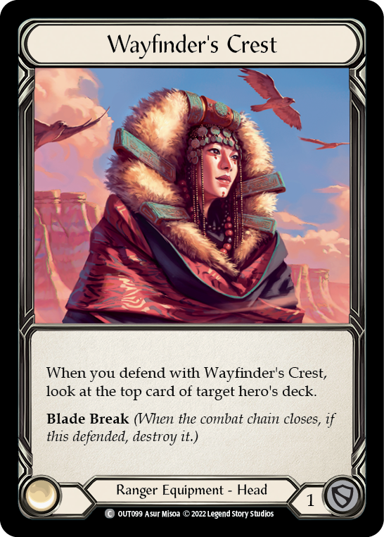 Wayfinder's Crest [OUT099] (Outsiders)  Rainbow Foil | Webway Games
