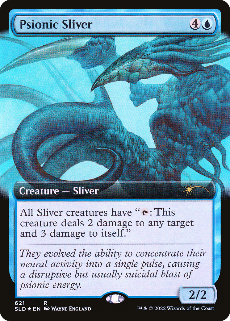 Psionic Sliver (Extended Art) [Secret Lair Drop Promos] | Webway Games
