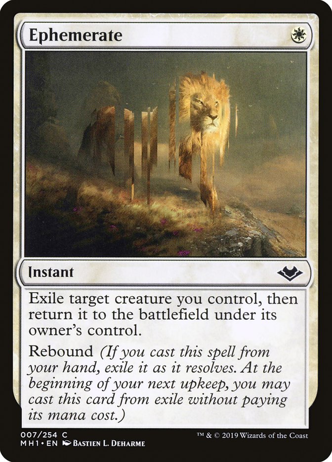 Ephemerate [Modern Horizons] | Webway Games