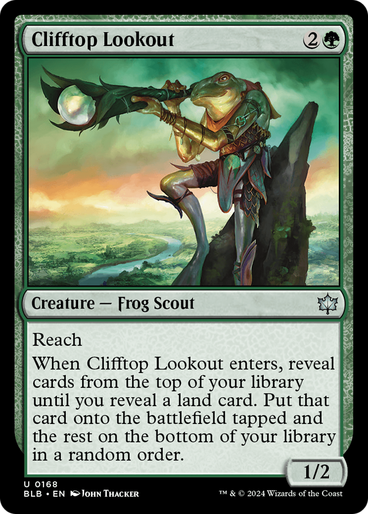 Clifftop Lookout [Bloomburrow] | Webway Games