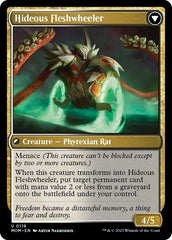 Nezumi Freewheeler // Hideous Fleshwheeler [March of the Machine] | Webway Games