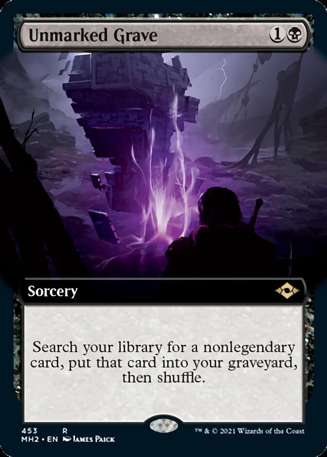 Unmarked Grave (Extended Art) [Modern Horizons 2] | Webway Games