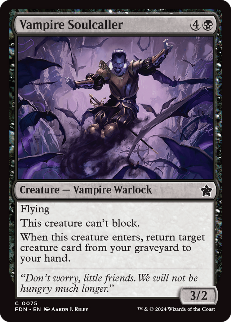 Vampire Soulcaller [Foundations] | Webway Games