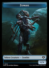 Human Soldier // Zombie (0013) Double-Sided Token [Commander Masters Tokens] | Webway Games