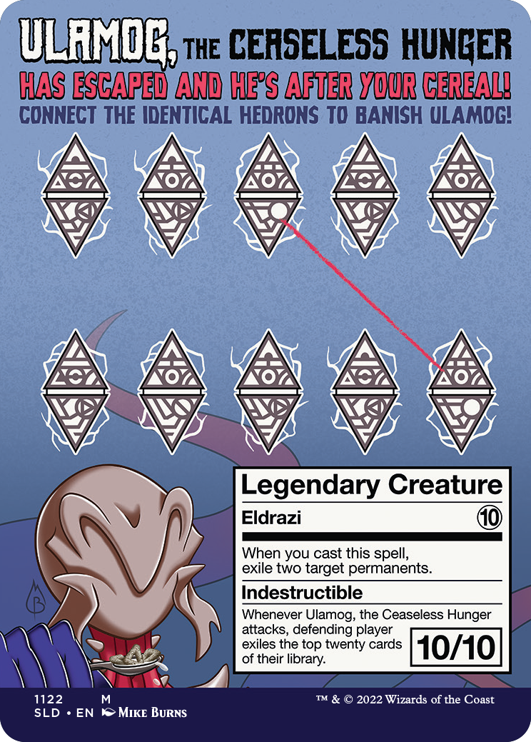 Ulamog, the Ceaseless Hunger (Borderless) [Secret Lair Drop Series] | Webway Games