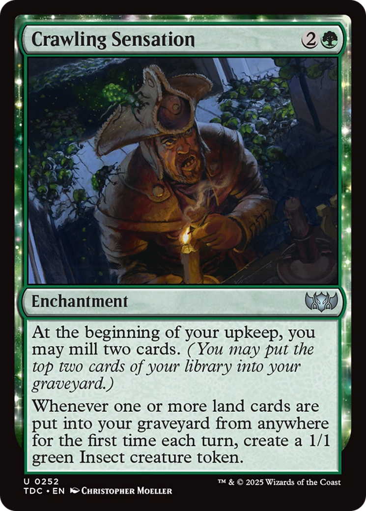Crawling Sensation [Tarkir: Dragonstorm Commander] | Webway Games