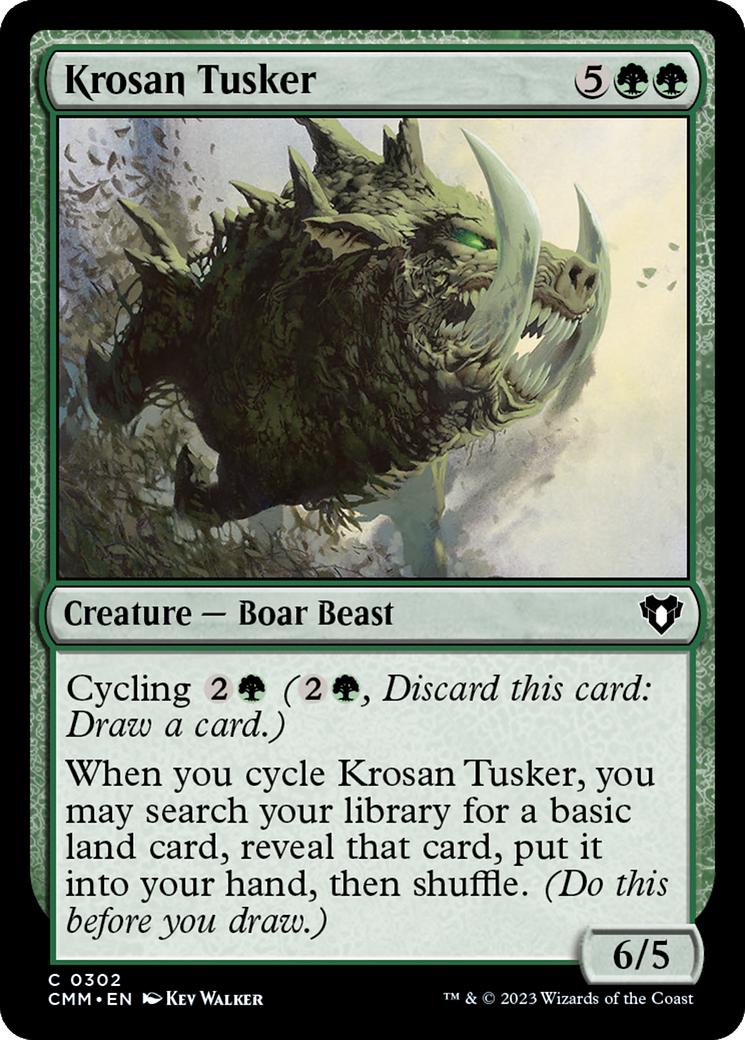 Krosan Tusker [Commander Masters] | Webway Games