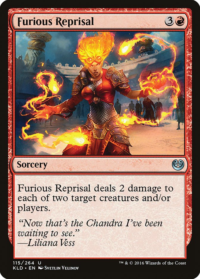 Furious Reprisal [Kaladesh] | Webway Games