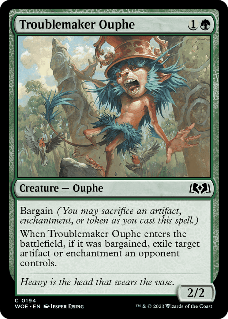 Troublemaker Ouphe [Wilds of Eldraine] | Webway Games