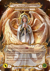 Figment of Protection // Aegis, Archangel of Protection (Marvel) [DTD007] (Dusk Till Dawn)  Cold Foil | Webway Games